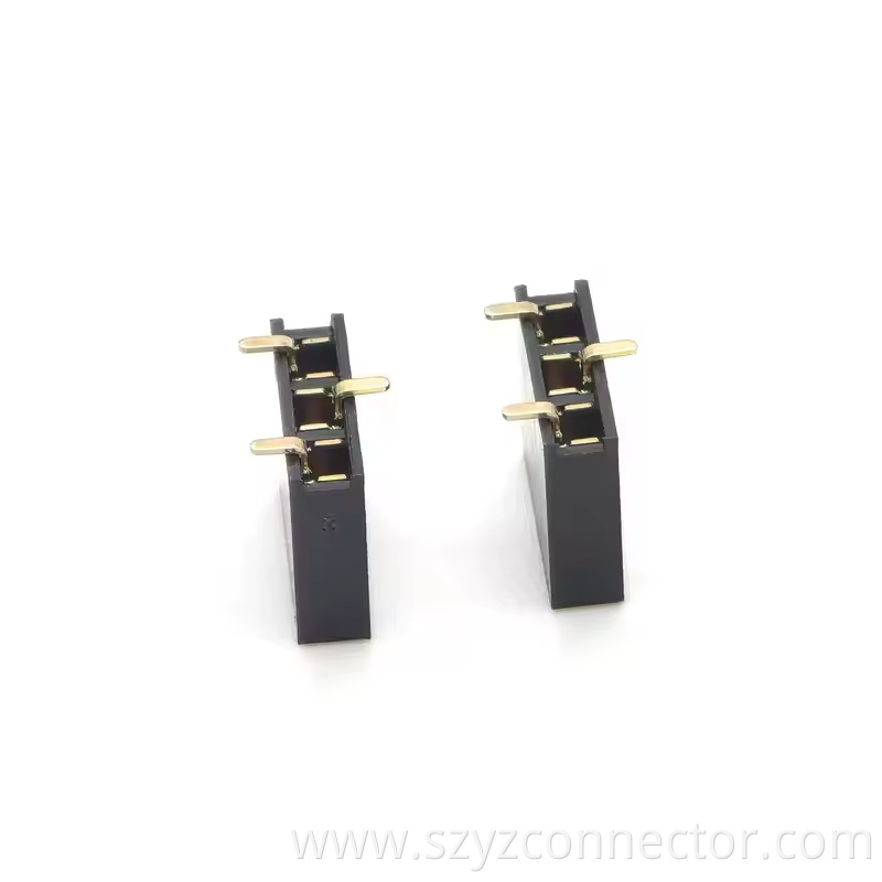 2.54mm Pitch Female Header Single Row SMT H7.1 13P (3)